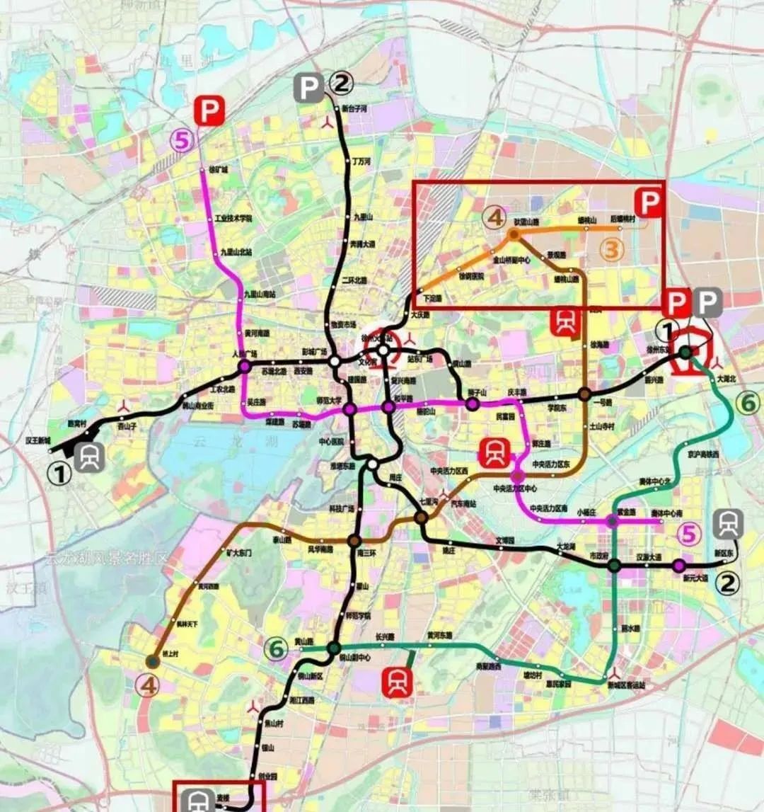 徐州地铁二号线最新图-“徐州地铁二号线最新版图发布”