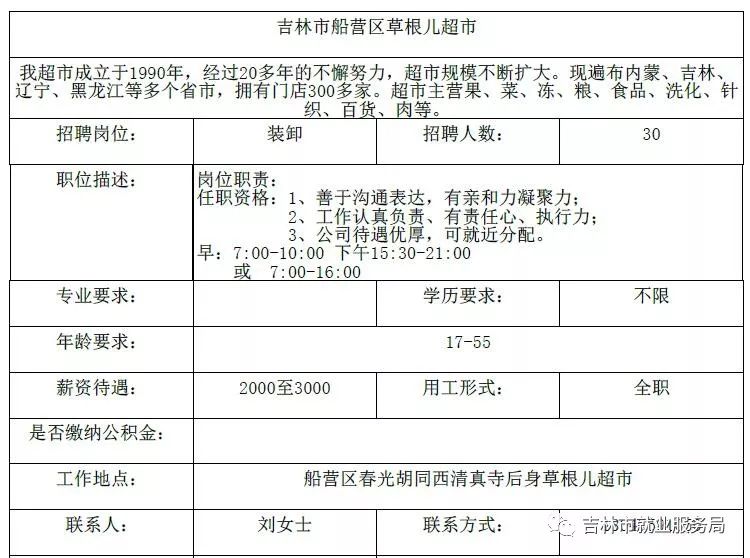 横林地区最新人才招聘信息汇总